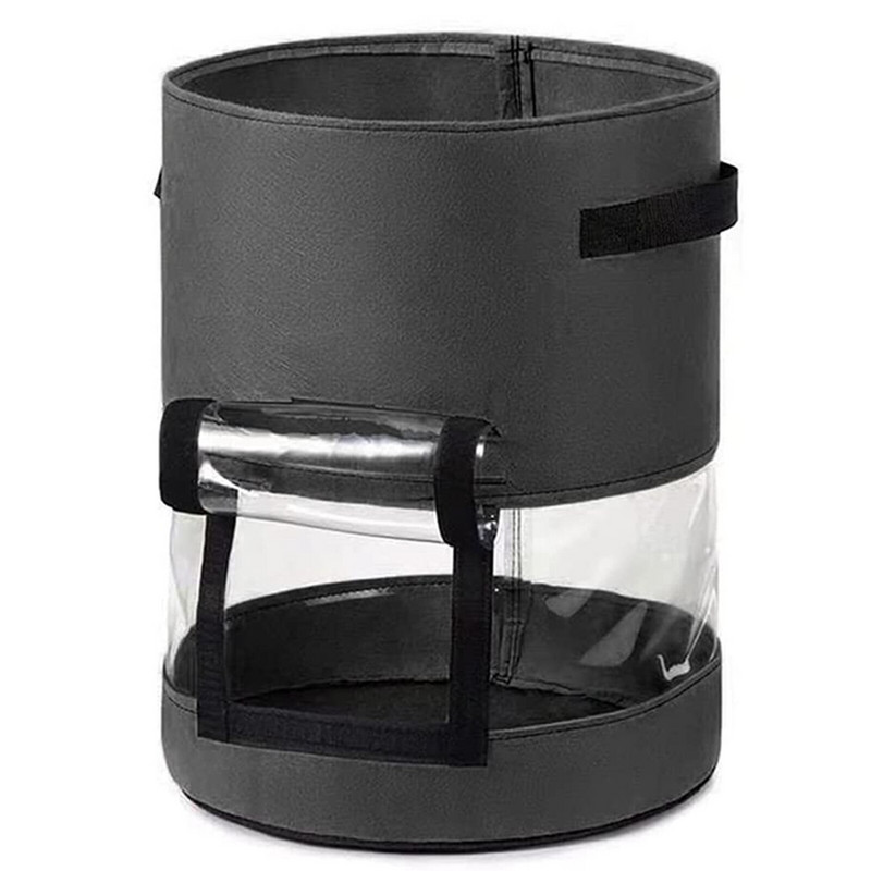 Saci de cultivare a cartofii din țesătură nețesă, pentru legume, ceapă, pentru plante, saci pentru seră, pentru grădină, morcovi, taro, saci de cultivare a arahidelor cu mâner