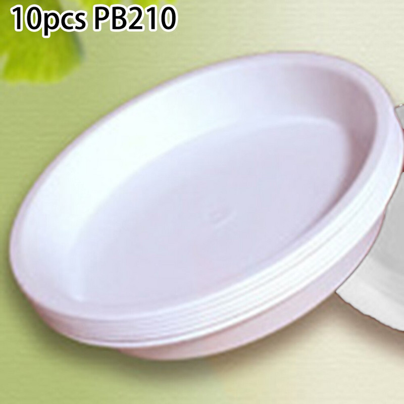 Juoda/balta vazono padėklas gėlių vazonų padėklas vazono laikiklis kvėpuojantis plastikinis apvalus Visiškai naujas patvarus Aukšta kokybė