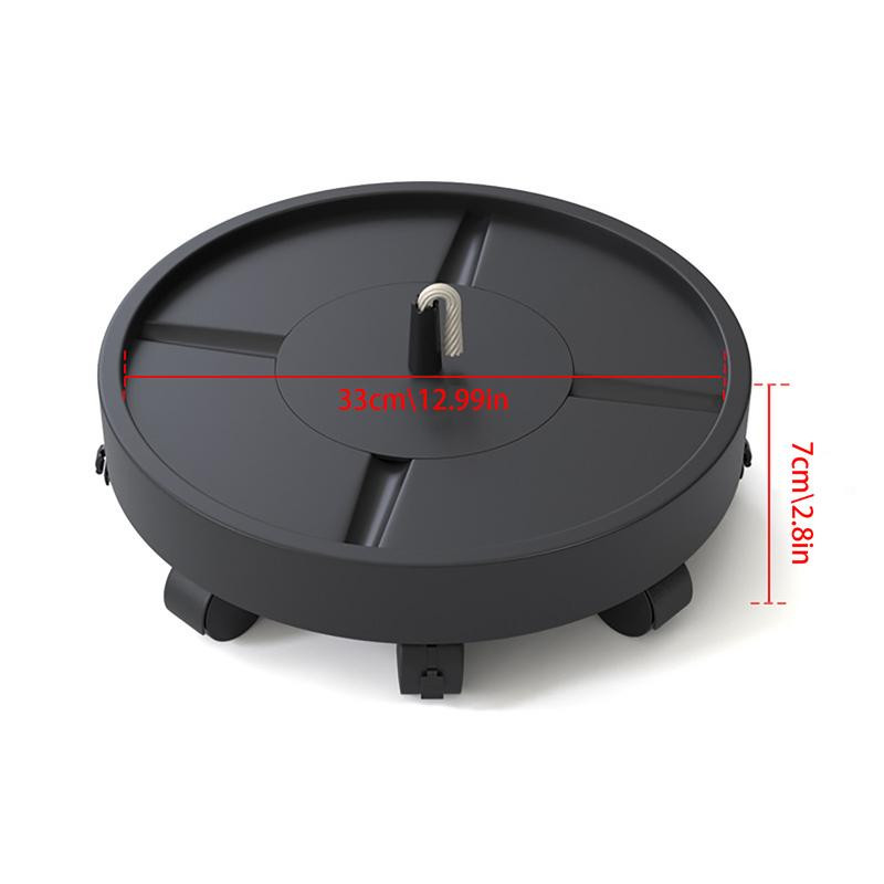 Planter Caddy kerekekkel Planter Caddy görgőkkel Víztartály Automatikus öntözés Kanóc kábel Növénytálca Gördülő növényállvány