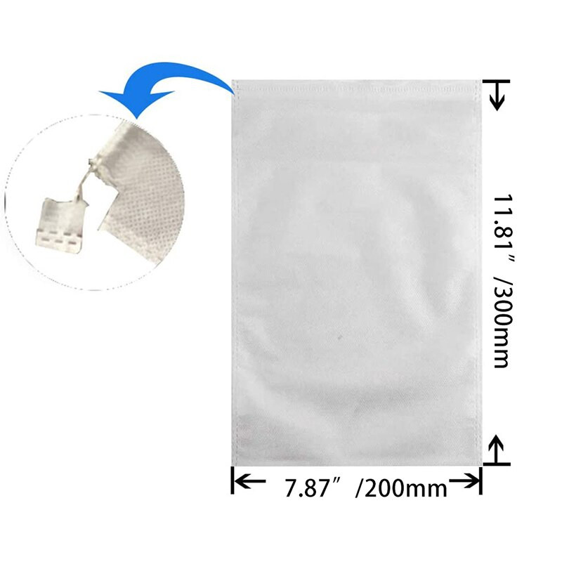 100 de bucăți saci de protecție pentru struguri, saci de grădină pentru legume și fructe, plasă cu șnur împotriva păsărilor, pungă împotriva insectelor, instrument de control al dăunătorilor