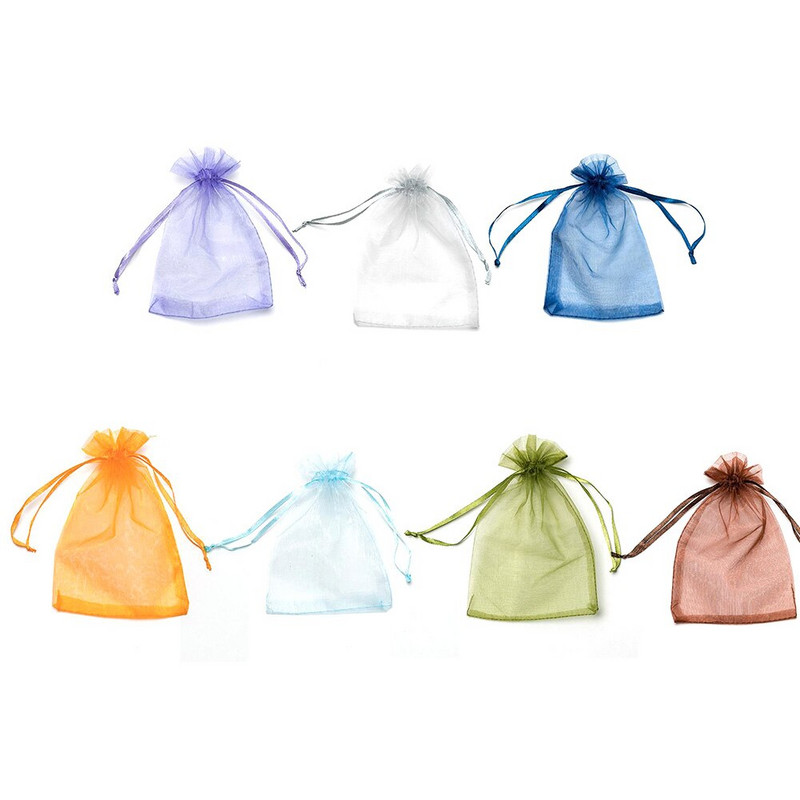 100 τμχ Garden Anti-bird Vegetable Grapes Fruit Grow Bag Plants Protection Τσάντα Δίχτυ περίσφιξης Φυτό προστατευτική τσάντα γάζας διχτυωτών