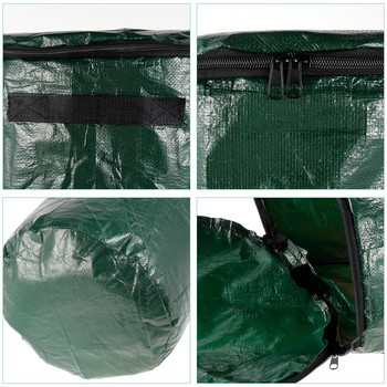 15/34 γαλόνια Garden σακούλες οργανικού κομποστοποίησης Περιβαλλοντική σακούλα οργανικών απορριμμάτων απόρριψη απορριμμάτων τσάντα κομποστοποίησης PE