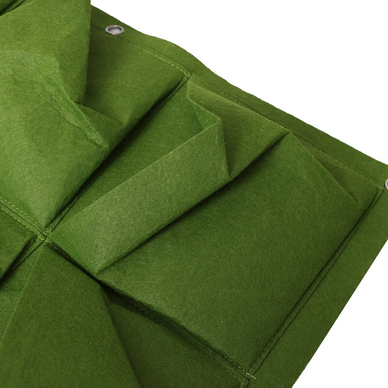 Pakabinamas sodinimo auginimo krepšys 9/18 kišenės Pakabinamas vertikaliai sieninis sodintuvas Sieninis sodininkys Vertikalus apželdinimas gėlių konteineris