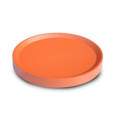 Tavă durabilă pentru ghiveci cu role Tavă rotundă din plastic pentru ghiveci pentru plante de grădină Suport rezistent pentru vază de flori Anti deformat