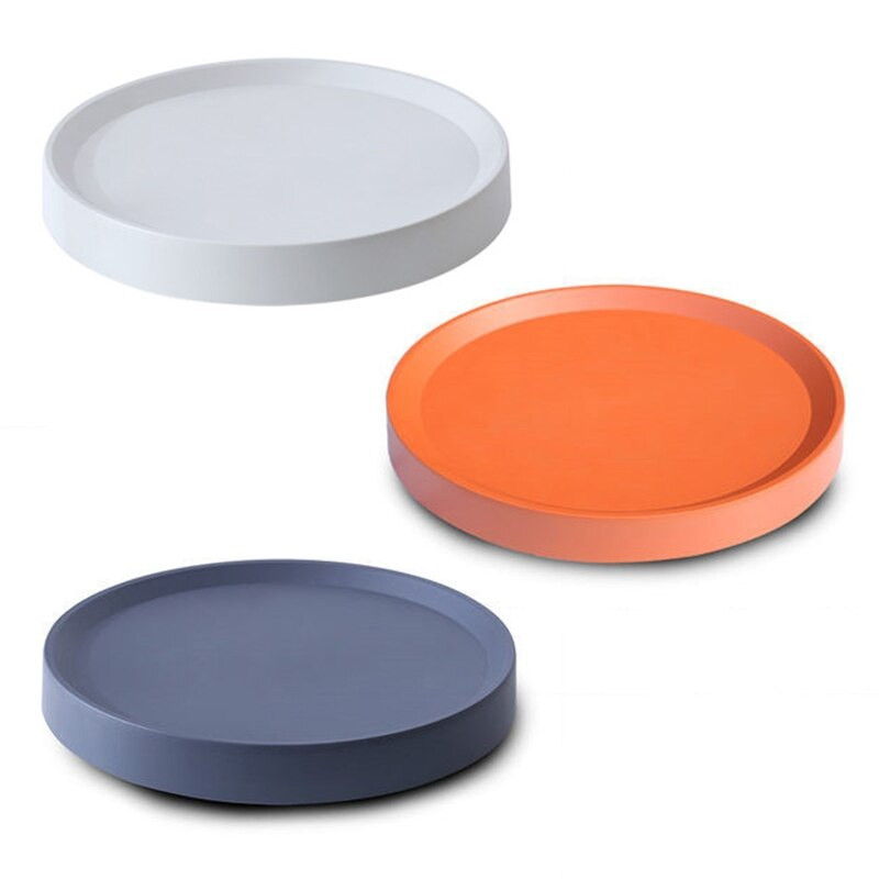 Tavă durabilă pentru ghiveci cu role Tavă rotundă din plastic pentru ghiveci pentru plante de grădină Suport rezistent pentru vază de flori Anti deformat