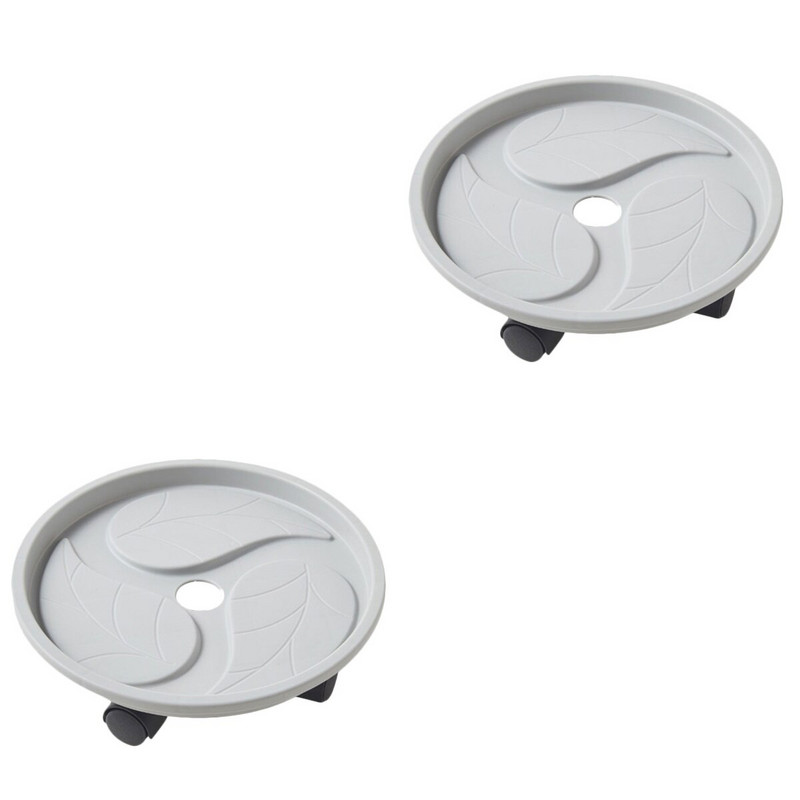 Suport pentru ghivece Roți pentru jardiniere în ghivece pentru flori Tavă rulantă Bază de mișcare Cărucior pentru paleți Rotile Ghiveci de flori Suport mobil pentru cadă