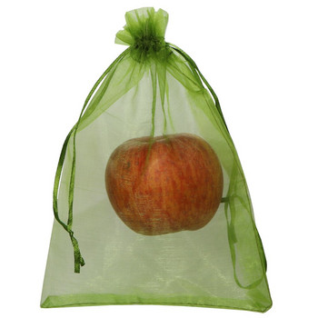 20-100 τεμ. Τσάντα προστασίας σταφυλιού Φρούτα, ανθεκτικά σε πτηνά, με κορδόνια με πλέγμα φράουλα Τσάντες πολλαπλών μεγεθών, διάφορα διαθέσιμα χρώματα