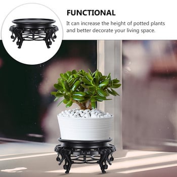 Standflower Base Bonsai Resin Riser Pot Display Planter Ράφι Παλέτα Κινητό Stand Dolly Δίσκοι Lant Δάπεδο Διακοσμητικό εσωτερικό