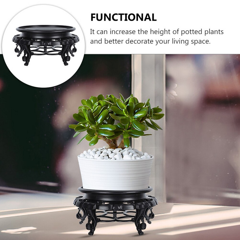 Standflower Base Bonsai Rășină Riser Ghiveci Display Planter Raft Palet Mobil Dolly Stands Lant Tavi Podea Decorativ Interior
