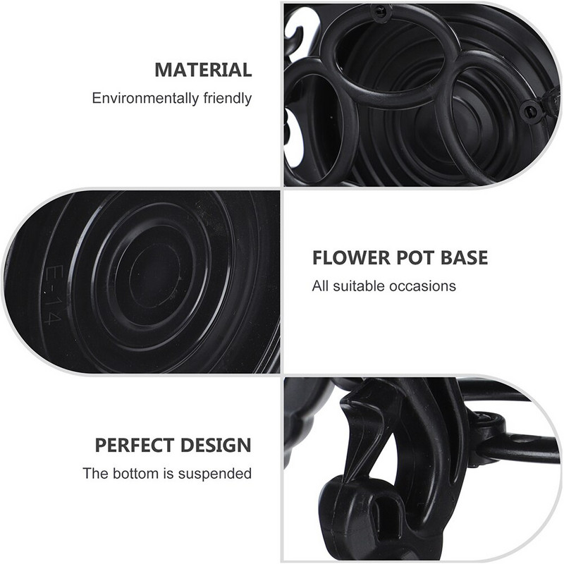 Standflower Base Bonsai Rășină Riser Ghiveci Display Planter Raft Palet Mobil Dolly Stands Lant Tavi Podea Decorativ Interior