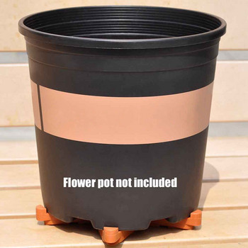 12 τμχ Toes Display Indoor Outdoor Bonsai Lifters Plant Pot Pot Supports Αντιολισθητική Τριγωνική βάση Λουλούδι κήπου Πρακτικό