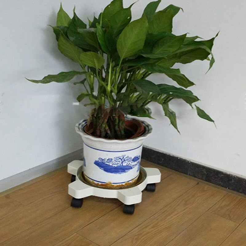 5 galonų būgnas su 5 pasukamaisiais ratukais, 70 svarų talpos būgnas gėlių vazonams ir kibirams, 11 colių skersmuo