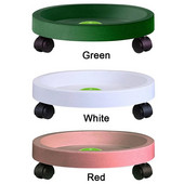 Nuimamas gėlių vazonų padėklas Universalūs ratai Plastikinis padėklas gėlių vazonų stovas augalų stovas Susukamas vazoninių augalų stovas