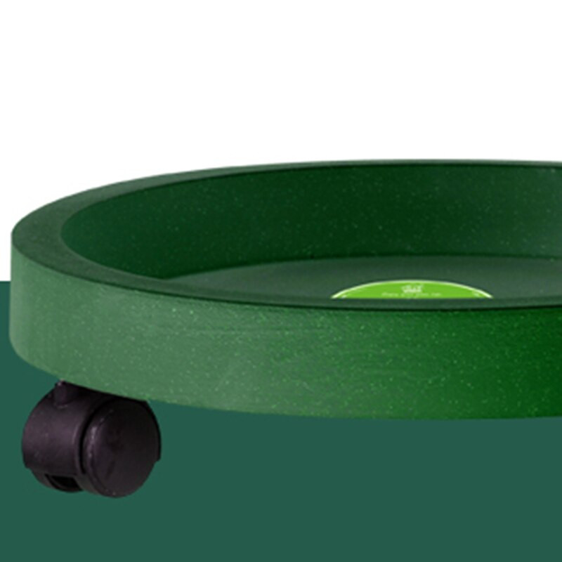 Nuimamas gėlių vazonų padėklas Universalūs ratai Plastikinis padėklas gėlių vazonų stovas augalų stovas Susukamas vazoninių augalų stovas