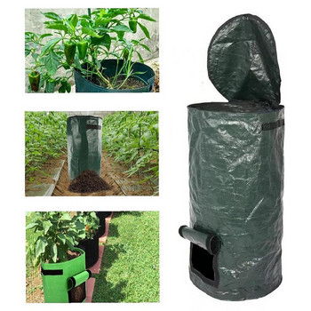 Φυτών Grow Τσάντες Yard Compost Τσάντα Σπίτι Κήπος πατάτα Θερμοκήπιο λαχανικών φυτεύοντας τσάντα Ενυδατική κάθετη τσάντα ανάπτυξης κήπου