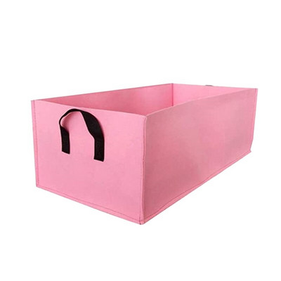 Stačiakampis sodinimo vazonas medelynui Lauko sodo auginimo maišeliai sutirštintas veltinis daržovių šiltnamio sodinimo konteineris didelis augalų vazonas