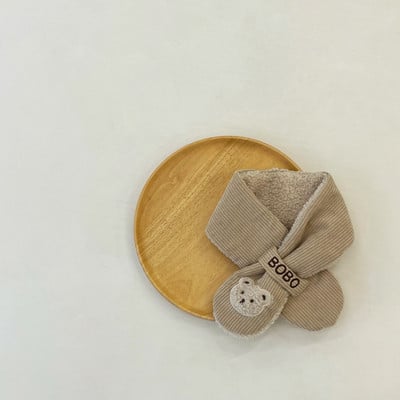 Eșarfă de modă pentru copii cu broderie pentru băieți și fete