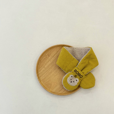 Eșarfă de modă pentru copii cu broderie pentru băieți și fete