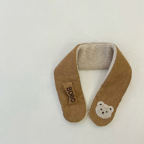 Eșarfă de modă pentru copii cu broderie pentru băieți și fete