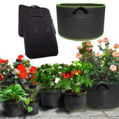 Saci de cultivare Legume plante ghivece copac instrument de grădină țesătură căpșuni creștere flori Jardin 15 20 25 30 galoane