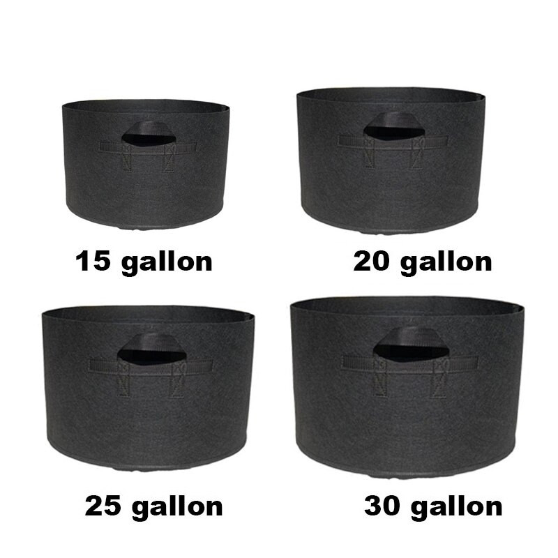 Saci de cultivare Legume plante ghivece copac instrument de grădină țesătură căpșuni creștere flori Jardin 15 20 25 30 galoane