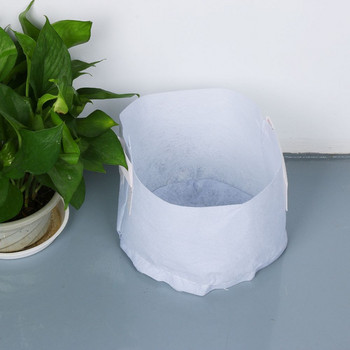 Hot Round Fabric Pots Grow Bag Root Container Φιλικό προς το περιβάλλον Πυκνωτικό φυτό Θήκη Αερισμού Δοχείο Εργαλεία κήπου Προμήθειες φυτευτών