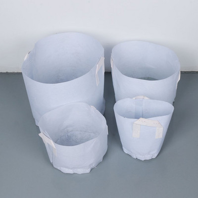 Hot Round Fabric Pots Grow Bag Root Container Φιλικό προς το περιβάλλον Πυκνωτικό φυτό Θήκη Αερισμού Δοχείο Εργαλεία κήπου Προμήθειες φυτευτών