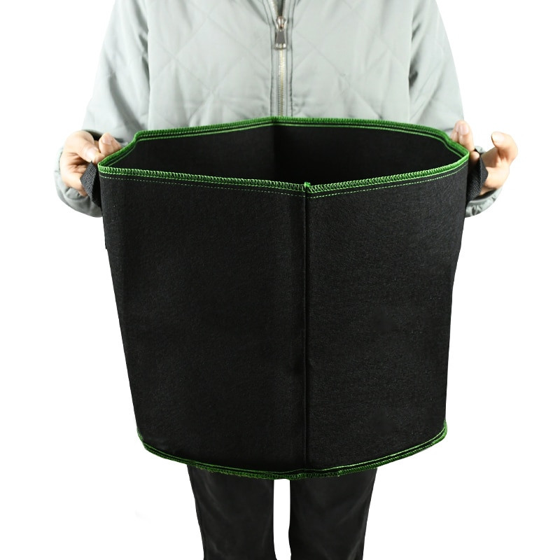 2/3/5/7/10 gallon kerti virágos növények termesztő táskák burgonyaültetés Paradicsom szövet tároló táskák otthoni zöldség faiskolai cserepekhez