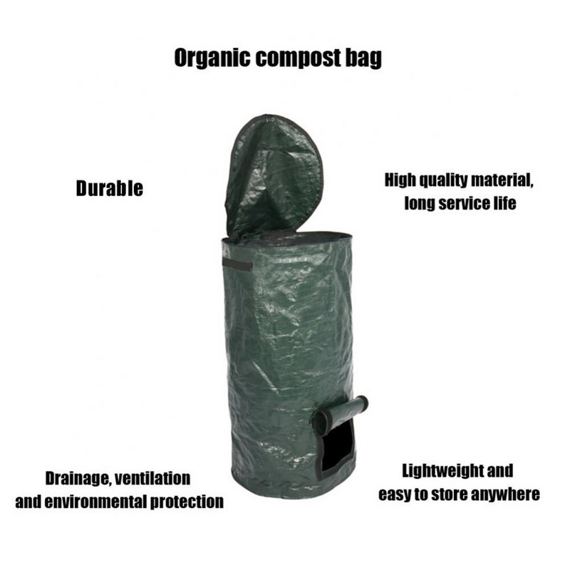 Deșeuri organice Bucătărie Grădină Sac de compost Ferment de fructe Saci de gunoi de bucătărie Saci de aruncare Colector de produse organice Coș de gunoi