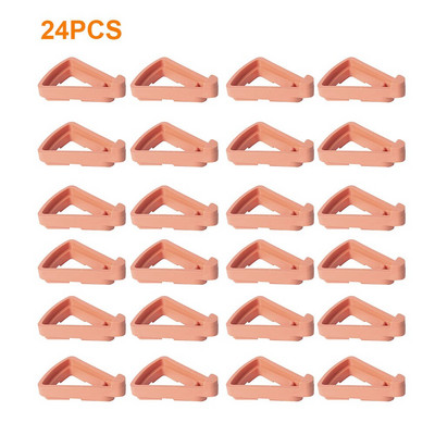 24 komada Trokuta Podupirači za nožne prste Unutarnji vanjski Praktični izložak Stalak za bonsai Vrtno cvijeće Neklizajuće Podizači stopala za lonce