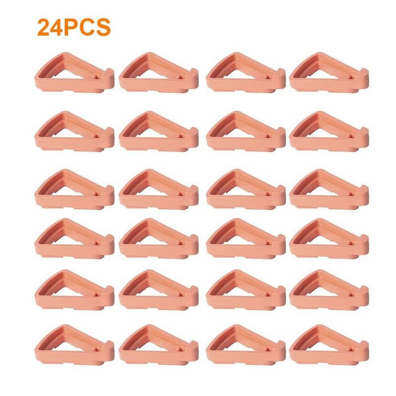 24 komada Trokuta Podupirači za nožne prste Unutarnji vanjski Praktični izložak Stalak za bonsai Vrtno cvijeće Neklizajuće Podizači stopala za lonce