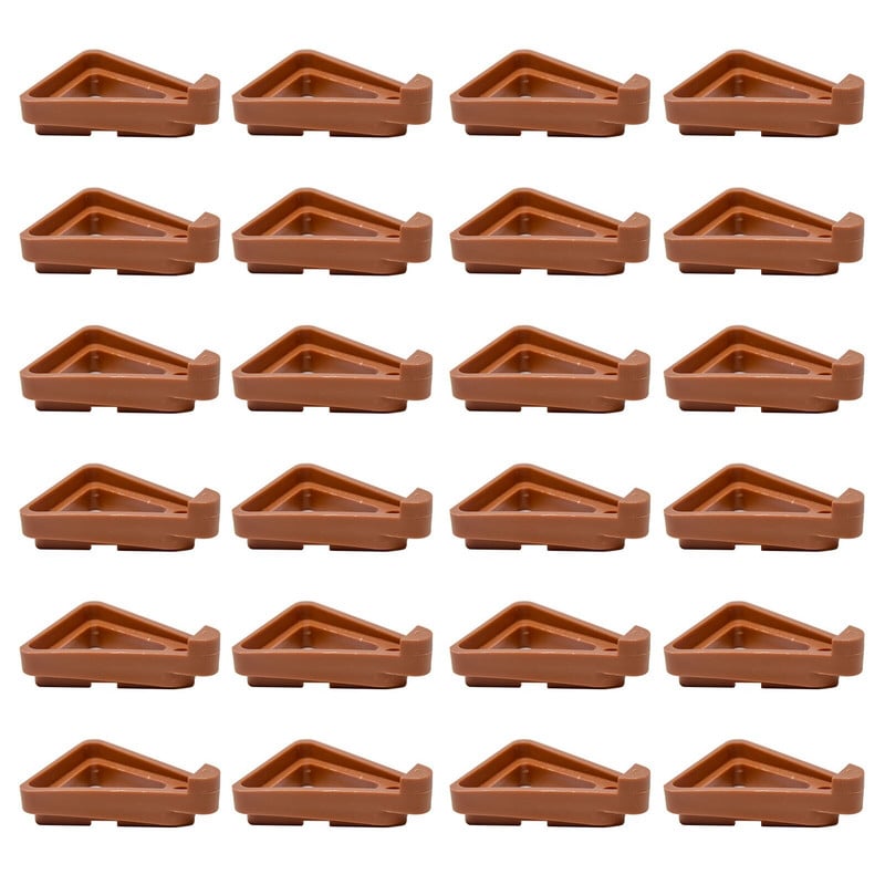 24 komada Trokuta Podupirači za nožne prste Unutarnji vanjski Praktični izložak Stalak za bonsai Vrtno cvijeće Neklizajuće Podizači stopala za lonce