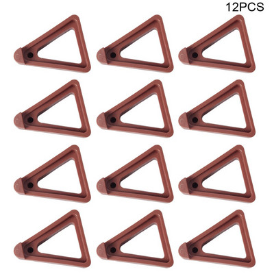 12 τμχ Invisible Risers Garden Flower Stand Plant Pot Feet Lifters Indoor Outdoor Rack Supports small to large planter