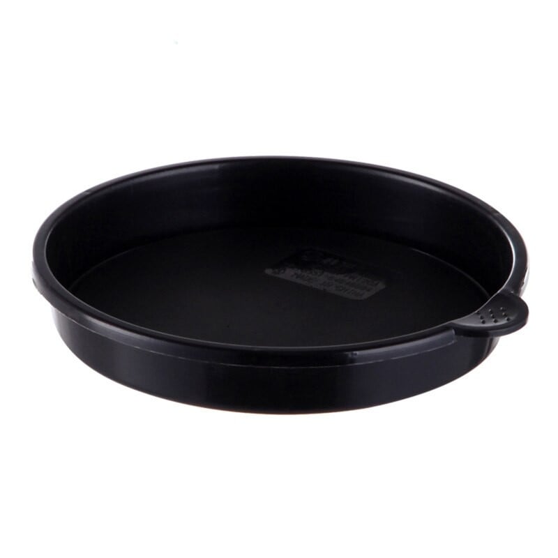 Patvarus augalų vazono padėklas su rankena Bonsai sukulentai Apvalus augalų nuvarvėjimo padėklas sodo kiemo augalams Lėkštė Antideformuota