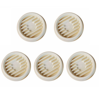 5 vnt. Patvarus apvalus plastikinis sodo padėklas lėkštės Sodinimo padėklai Lašėjimo padėklai Gėlių vazono pagrindo Bonsai laikiklis