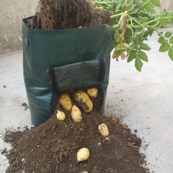 Σάκοι καλλιέργειας λαχανικών ντομάτας πατάτας Δοχείο καλλιέργειας φυτών Εργαλείο κήπου Τσάντα φύτευσης Τσάντα καλλιέργειας σάκοι καλλιέργειας Φυτευτής
