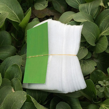 100 τεμ. αποικοδομήσιμες μη υφασμένες τσάντες φυτωρίου Γλάστρες καλλιέργειας δενδρυλλίων Προμήθειες κηπουρικής