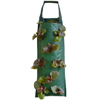Висящи на стената торби за засаждане Чанта за отглеждане Сеялка Вертикална градинска торба за засаждане на зеленчуци и ягоди Засаждане на цветя Градински консумативи
