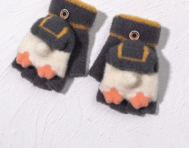 Παιδικά χειμωνιάτικα γάντια για κορίτσια και αγόρια με απλικέ