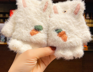 Παιδικά χειμωνιάτικα γάντια για κορίτσια και αγόρια με απλικέ