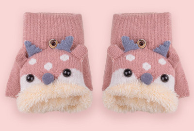 Παιδικά χειμωνιάτικα γάντια για κορίτσια και αγόρια με απλικέ