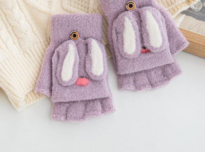 Παιδικά χειμωνιάτικα γάντια για κορίτσια και αγόρια με απλικέ