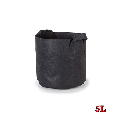 Lausriie taimepotid Kasvatuskott Juurekott konteiner Hingav köögiviljakasvatuskott käepidemetega Aiatarbed Kasvukultuur D30