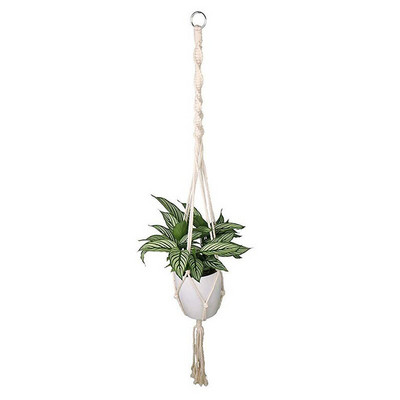 Vânzări fierbinți 100% umeraș pentru plante de macrame, pentru flori/ghiveci, pentru decorarea peretelui, grădină din curte