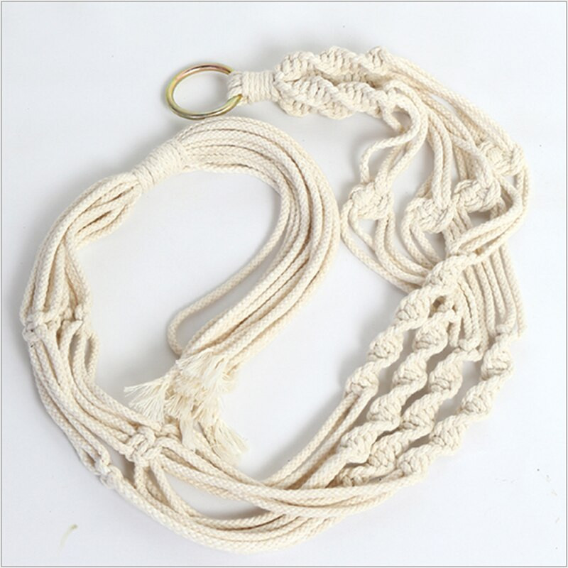 Vânzări fierbinți 100% umeraș pentru plante de macrame, pentru flori/ghiveci, pentru decorarea peretelui, grădină din curte