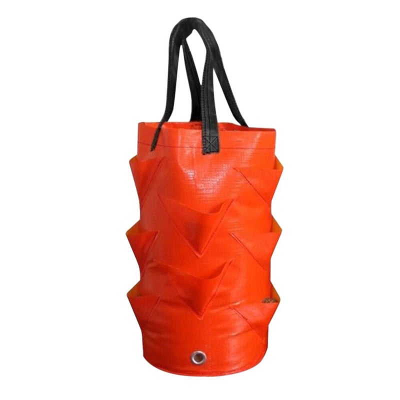 Vreće za sadnju od 3 galona Vreće za sadnju jagoda Praktične posude Viseća vrtna torba za uzgoj za kućni vrt