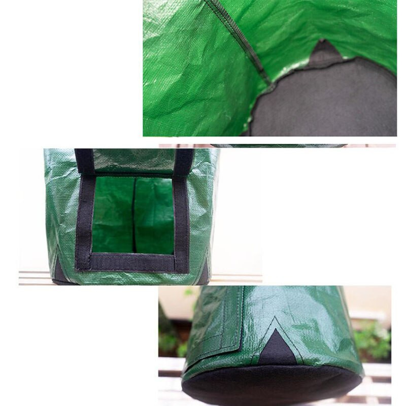 1/2/5buc 10 15 galoane ghiveci de plante de cartofi saci de cultivare plantator de ceapă ghivece de cultivare cultivare țesătură de morcovi din PE grădină de plantare de legume