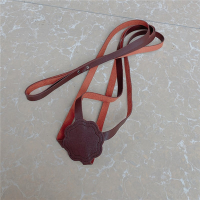 PU odinė augalų kabykla pakabinama vazono laikiklis kambariniams augalams kaktusų sultingiems vestuvių namų dekoravimui