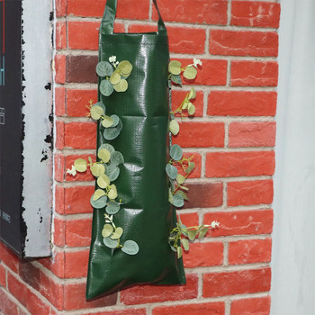 Βότανα λουλουδιών Πολλαπλές τσέπες Γλάστρες Καλλιέργειας Κάθετη Φύτευση Προμήθειες Κήπου Κρεμαστή τσάντα καλλιέργειας φράουλας