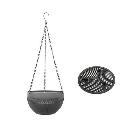 Rippkett Rippkorv Tõstmine Lillepott Taimede riidepuu Korvid Rotangist lilletaimede pottide istutusmasin Koduaed Rõdu kaunistamine